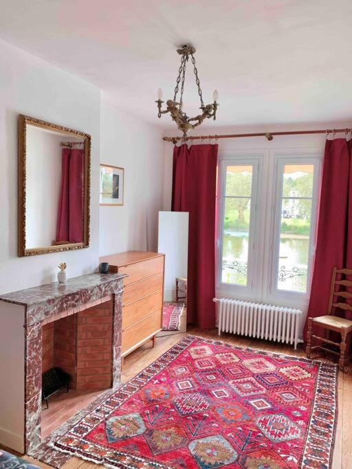 Maison De Charme Avec Vue Sur Chateau Pierrefonds Esterno foto